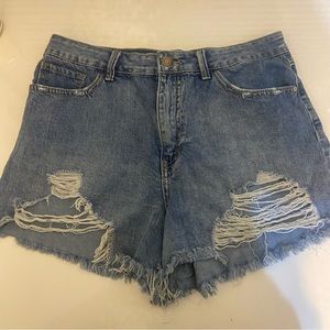 sincerely jules denim jean shorts